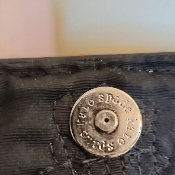 Kate Spade Rare Zoe Dot NOEL Black Shoulder Bag Vintage Y2K Like New - Picture 6 of 9